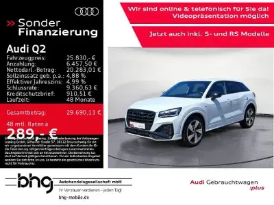 Gebraucht Audi Q2 Comfort 150 PS (110 kW) 2022 Gletscherweiß metallic SUV