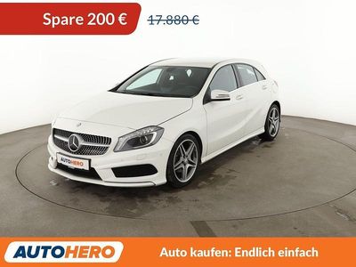 Gebraucht Mercedes A180 AMG 122 PS (89 kW) 2015 Weiß Limousine
