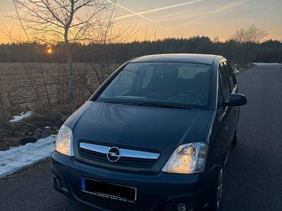 Gebraucht Opel Meriva 105 PS (77 kW) 2007 Blau Van / Kleinbus
