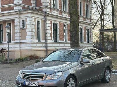 Usata Mercedes C200 136 CV (100 kW) 2011 Grigio Berlina