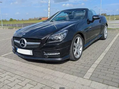 Gebraucht Mercedes SLK350 306 PS (225 kW) 2012 Schwarz Cabrio