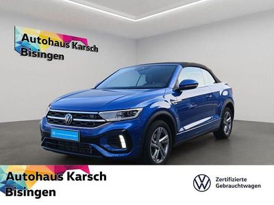 Gebraucht VW T-Roc Cabriolet R-line 150 PS (110 kW) 2025 Ravennablau (metallic) Cabrio