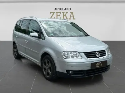 Gebraucht VW Touran Trendline 101 PS (74 kW) 2003 Silber Van / Kleinbus