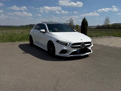 Usata Mercedes A250 AMG line 224 CV (164 kW) 2018 Nero Station wagon