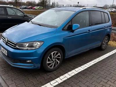 Gebraucht VW Touran Sound 116 PS (85 kW) 2017 Blau Van / Kleinbus