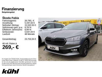 Graphitegrau metallic Gebraucht 2025 Skoda Fabia Monte Carlo Kleinwagen | 19.990 € (Guter Preis)
