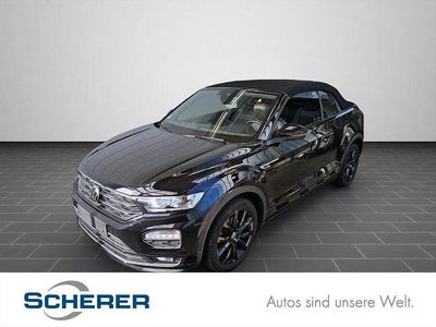 Second-hand VW T-Roc Cabriolet R-line 150 CP (110 kW) 2021 Negru Cabrio
