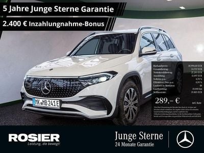 Gebraucht Mercedes EQB350 Advanced Plus 214 kW (292 PS) 2025 Weiss / polarweiß SUV