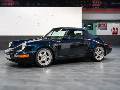 Gebraucht Porsche 964 1990 Blau Cabrio