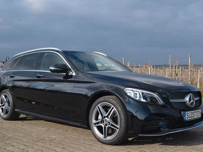 gebraucht Mercedes C220 C -Klasse T-Modell 4Matic/AMGLine/RFK/Navi