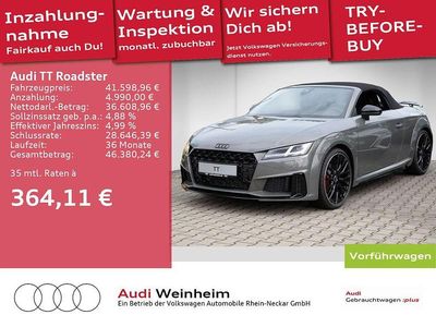 Grau Gebraucht 2023 Audi TT Roadster Competition Cabrio | 44.499 €