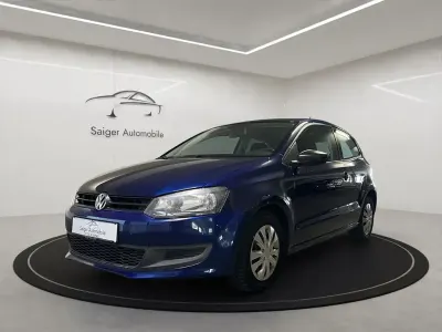Käytetty VW Polo Trendline 75 HP (55 kW) 2011 Sininen Viistoperä