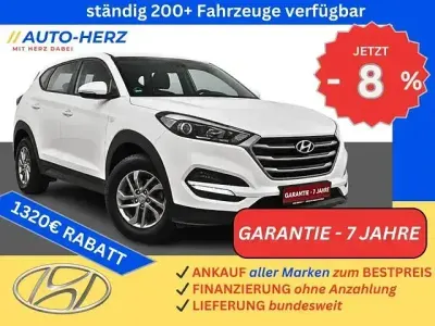 Gebraucht Hyundai Tucson 132 PS (97 kW) 2017 Weiß SUV
