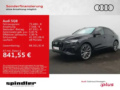 Gebraucht Audi SQ8 Ambiente 507 PS (372 kW) 2023 Mythosschwarz metallic SUV