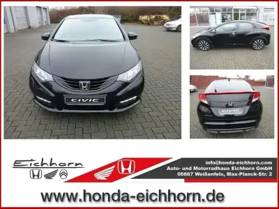 Brugt Honda Civic Sport 141 HK (103 kW) 2014 Sort Sedan