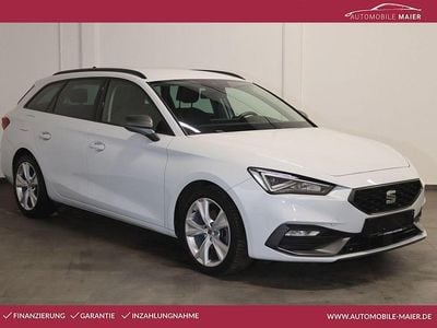 Gebraucht Seat Leon FR-Line 150 PS (110 kW) 2021 Weiß Kombi