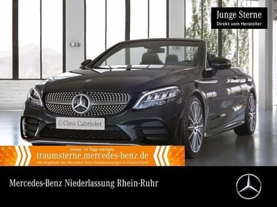 Usata Mercedes C220 AMG 194 CV (142 kW) 2021 Nero Cabrio