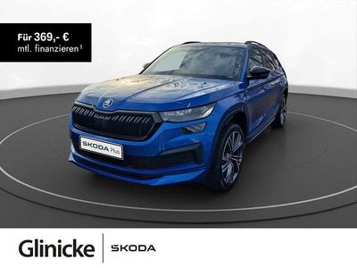 Blau Gebraucht 2022 Skoda Kodiaq SportLine SUV | 32.970 € (Fairer Preis)