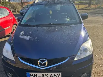 Gebraucht Mazda 5 Active 116 PS (85 kW) 2009 Blau Van / Kleinbus