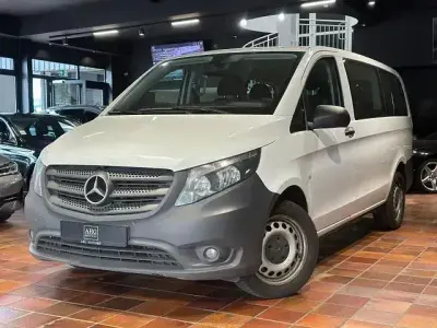 Gebraucht Mercedes Vito 136 PS (100 kW) 2019 Arktikweiß mb 9147 Van