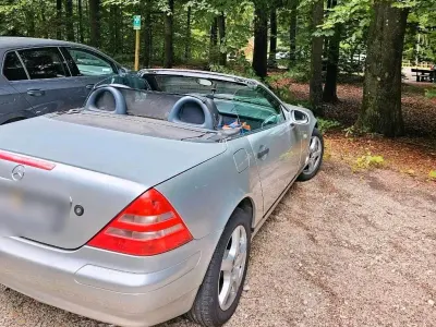 Usata Mercedes SLK200 1998 Grigio Cabrio