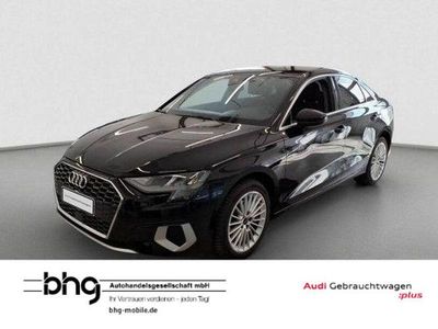 Mythosschwarz metallic Gebraucht 2024 Audi A3 Advanced Plus Limousine | 28.430 € (Superpreis)