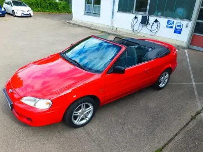 Gebraucht Toyota Paseo 90 PS (66 kW) 1997 3e5 rot Cabrio