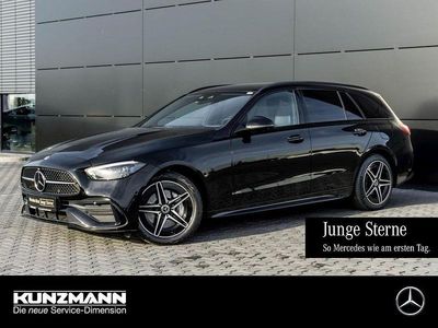 Schwarz Gebraucht 2022 Mercedes C300e AMG Kombi | 32.570 € (Fairer Preis)