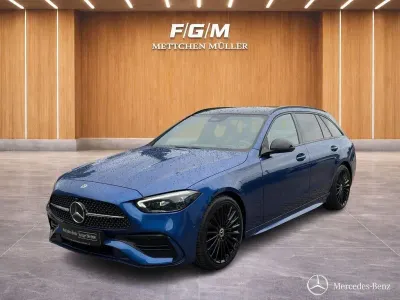 Gebraucht Mercedes C300 AMG line 265 PS (194 kW) 2021 Blau Kombi