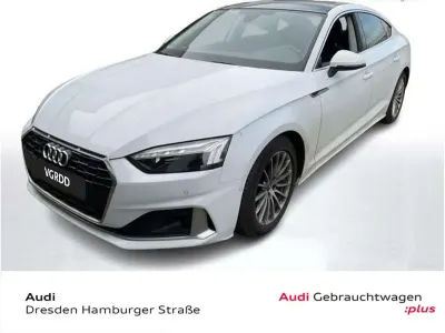 Gebraucht Audi A5 Advanced Plus 163 PS (119 kW) 2021 2y gletscherweiß metallic Coupé