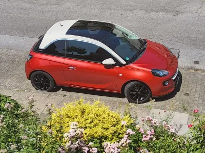 Gebraucht Opel Adam Glam 69 PS (50 kW) 2018 Orange Kleinwagen