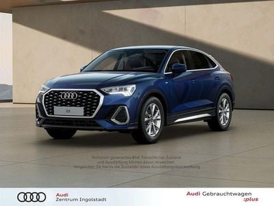 Navarrablau metallic Gebraucht 2025 Audi Q3 Sportback S-Line SUV | 39.490 € (Superpreis)