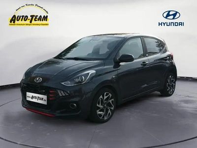 Gebraucht Hyundai i10 N Line 101 PS (74 kW) 2021 Grau Kleinwagen