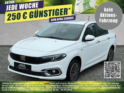 Neu Fiat Tipo Urban 131 PS (96 kW) 2025 Gelato weiß Limousine