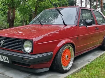 Gebraucht VW Golf II 54 PS (39 kW) 1986 Rot Kleinwagen