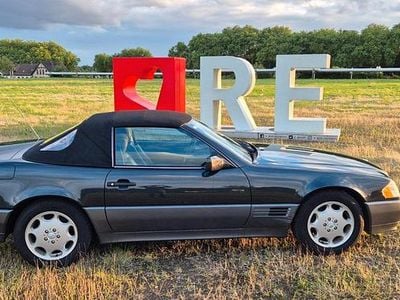 Usata Mercedes SL500 320 CV (235 kW) 1993 Nero Cabrio