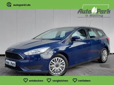 Usata Ford Focus Trend 125 CV (91 kW) 2017 Blu Station wagon