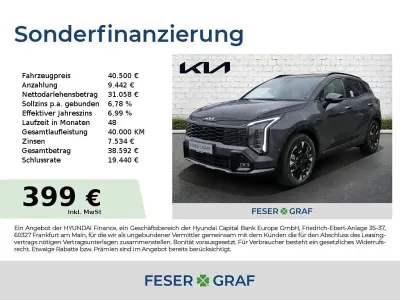 Nowe Kia Sportage GT-Line 239 KM (175 kW) 2025 Szary SUV