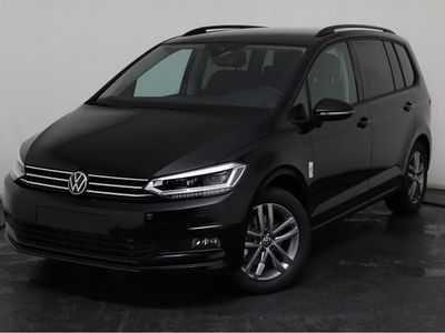 Neu VW Touran Edition 150 PS (110 kW) 2025 Schwarz, grenadill schwarz (0e0e) Van / Kleinbus