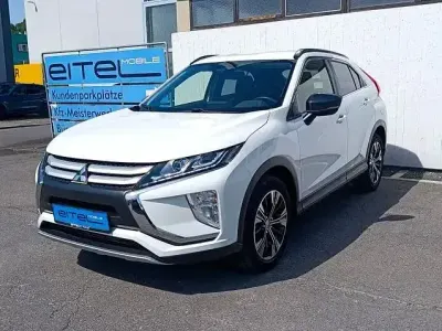 Gebraucht Mitsubishi Eclipse Cross Spirit 163 PS (119 kW) 2021 Weiß (frost white) SUV