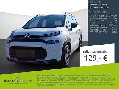 Usata Citroën C3 Aircross Shine 110 CV (80 kW) 2023 Bianco SUV