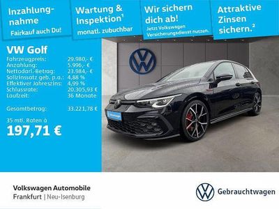 Deep black perleffekt (metallic) Gebraucht 2022 VW Golf GTI Limousine | 29.980 € (Fairer Preis)