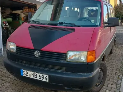 Gebraucht VW T4 68 PS (50 kW) 1998 Rot Van