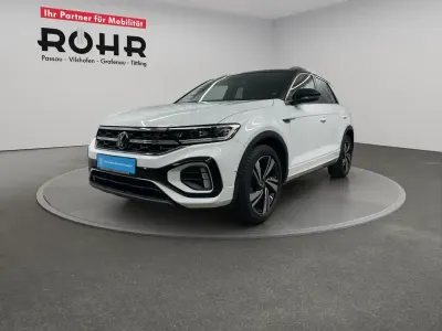 Gebraucht VW T-Roc R-line 150 PS (110 kW) 2023 Pure white schwarz SUV