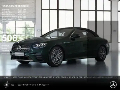 Gebraucht Mercedes E200 AMG 197 PS (144 kW) 2023 Grün Cabrio