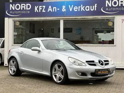 Gebraucht Mercedes SLK350 272 PS (200 kW) 2005 Silber Cabrio
