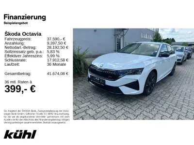 Gebraucht Skoda Octavia RS 265 PS (194 kW) 2025 Moonweiss metallic Kombi