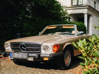 Gebraucht Mercedes SL380 204 PS (150 kW) 1984 Gold Cabrio