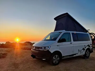 Gebraucht VW Transporter Trendline 150 PS (110 kW) 2017 Weiß Van