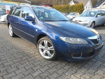 Gebraucht Mazda 6 Active Plus 166 PS (122 kW) 2007 Blau Kombi